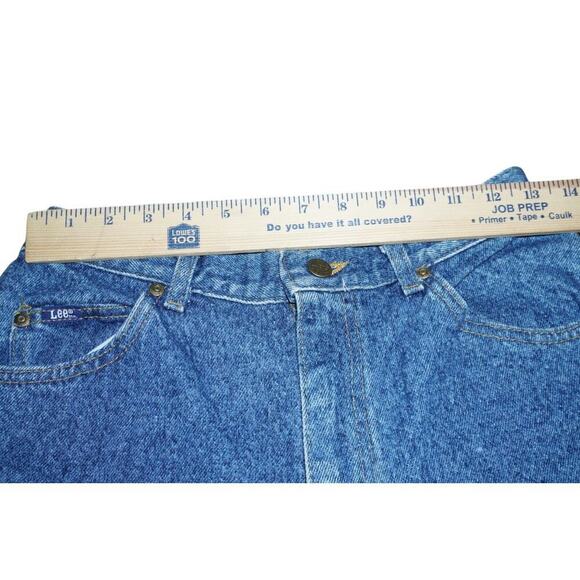 Vintage Lee High Rise Tapered Leg Jeans – Size 12 Medium – Made in USA – 100% - Picture 8 of 14